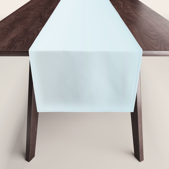 Ombre Blue Plume Table Runner Gallery Image 1