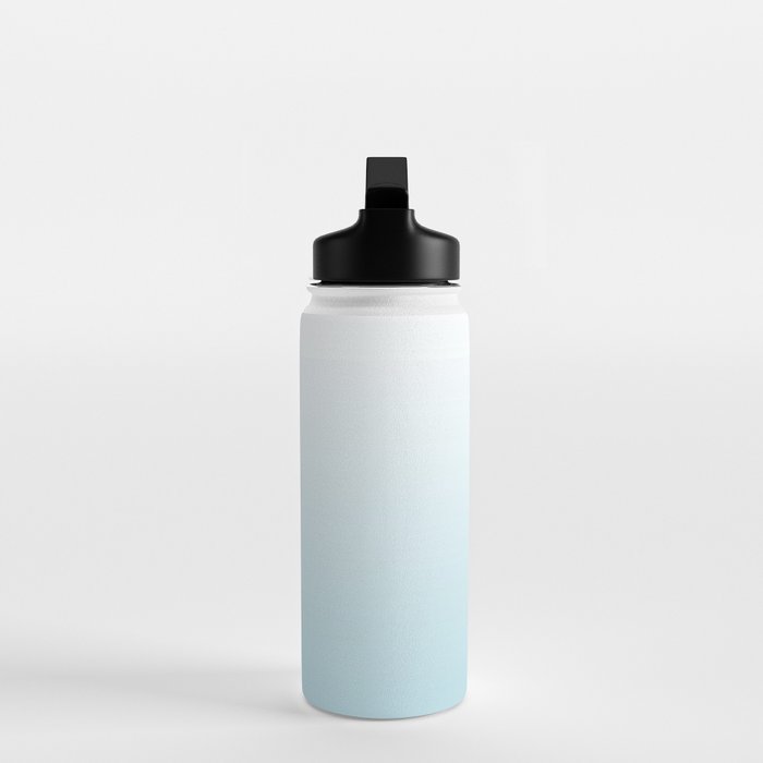 Ombre Blue Plume Water Bottle Gallery Image 3
