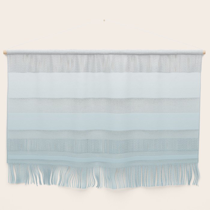Ombre Blue Plume Wall Hanging Gallery Image 1