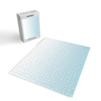 Ombre Blue Plume Jigsaw Puzzle Gallery Image 2