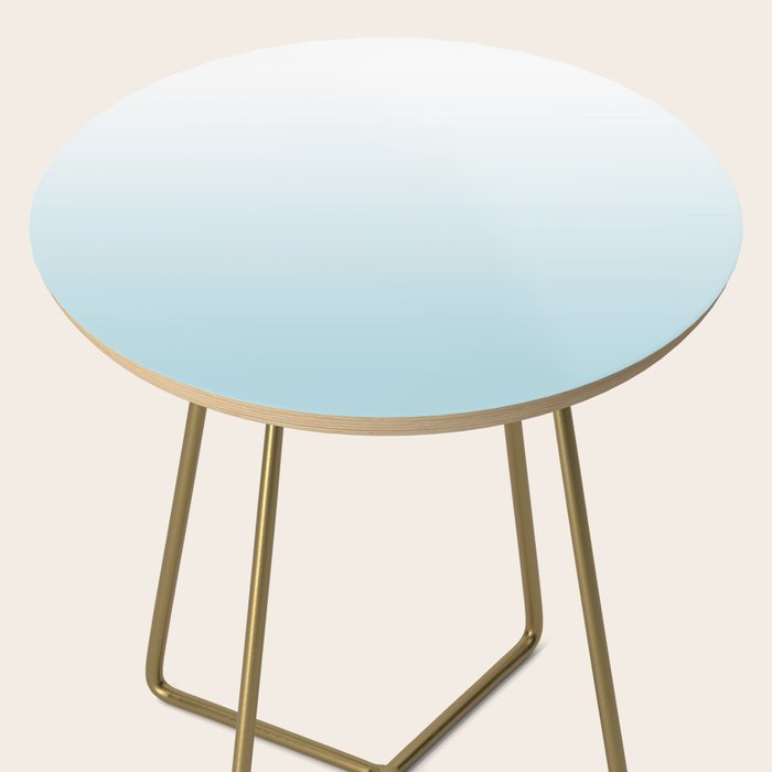 Ombre Blue Plume Side Table Gallery Image 2