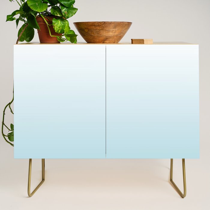 Ombre Blue Plume Credenza Gallery Image 1