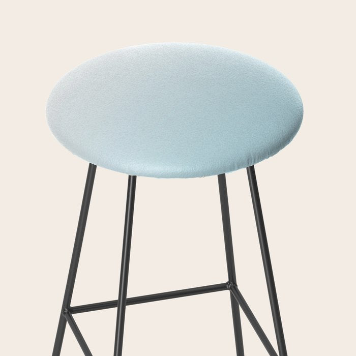 Ombre Blue Plume Stool Gallery Image 2
