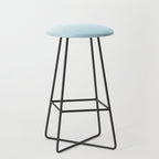 Ombre Blue Plume Stool Gallery Image 1