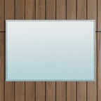 Ombre Blue Plume Outdoor Rug Gallery Image 1