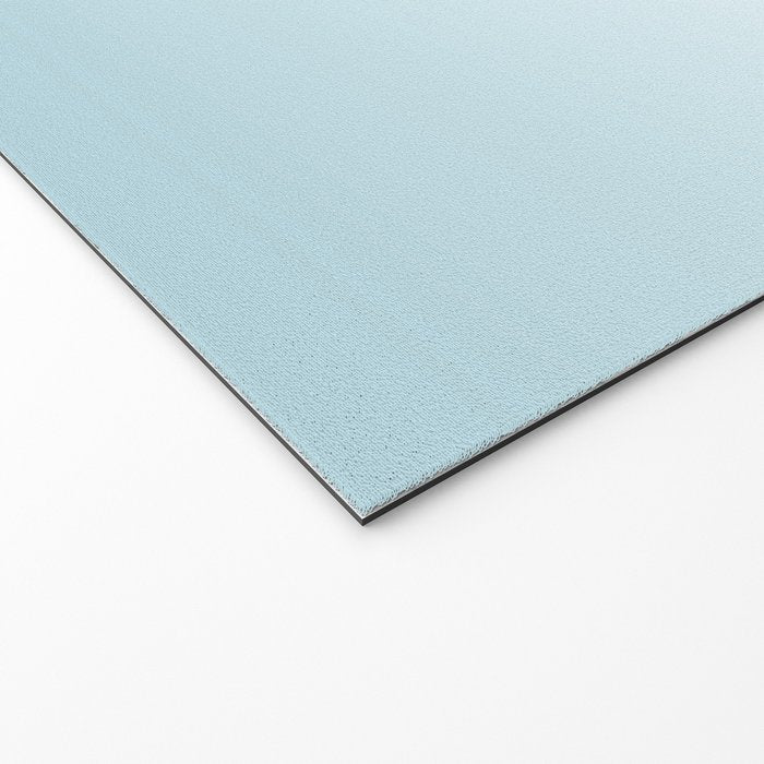 Ombre Blue Plume Welcome Mat Gallery Image 2