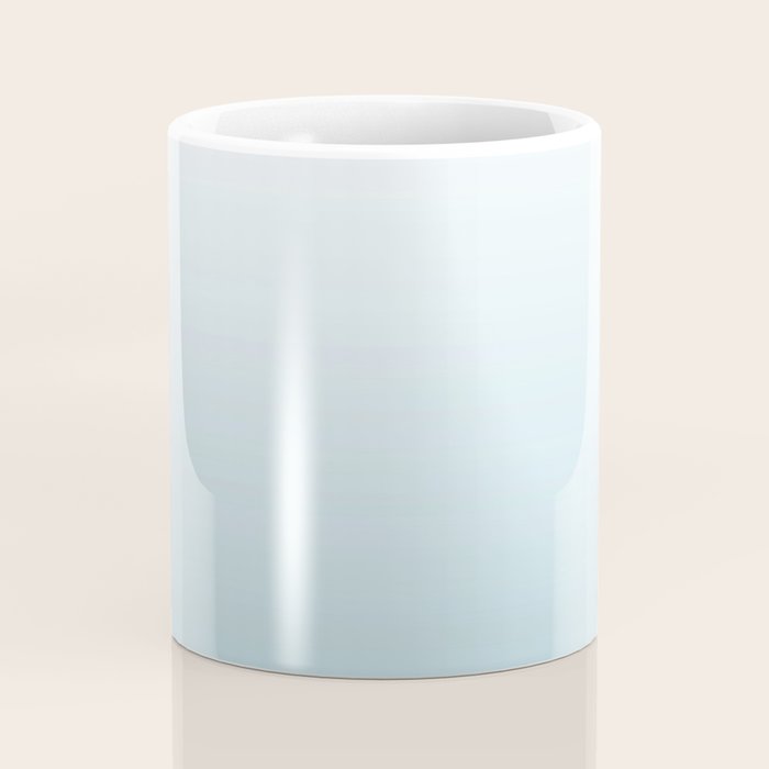 Ombre Blue Plume Coffee Mug Gallery Image 4