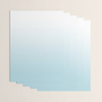 Ombre Blue Plume Wrapping Paper Gallery Image 3
