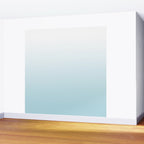 Ombre Blue Plume Wall Mural Gallery Image 2