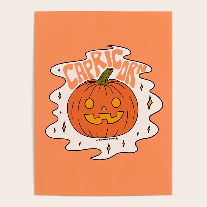 Capricorn Jack O Lantern Poster Gallery Image 4