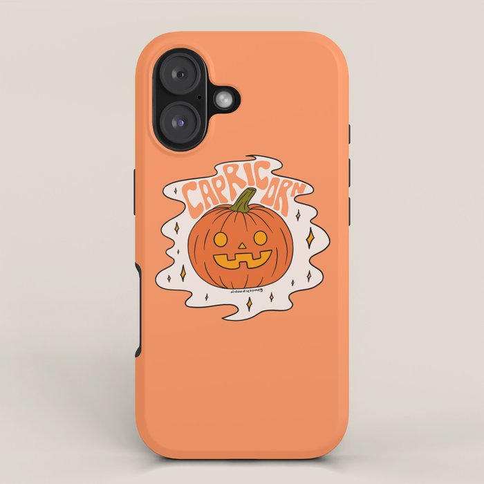 Capricorn Jack O Lantern iPhone Case Gallery Image 1