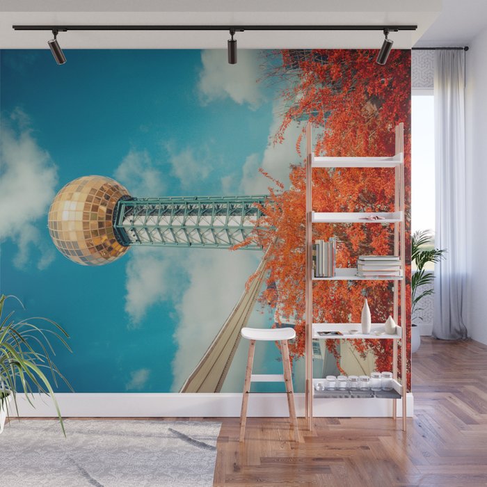 Sunsphere Knoxville Tennessee Worlds Fair Landmark Wall Mural Gallery Image 1