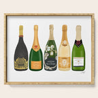 Champagne Bottles Serving Tray Gallery Image 1