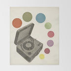 Pop Music Throw Blanket Gallery Image 2