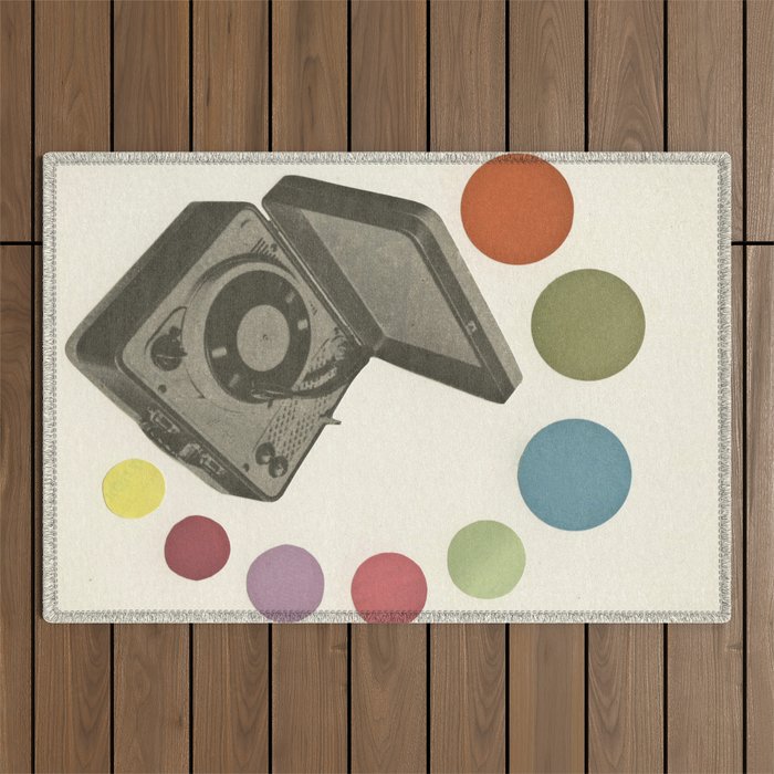 Pop Music Outdoor Rug Gallery Image 1