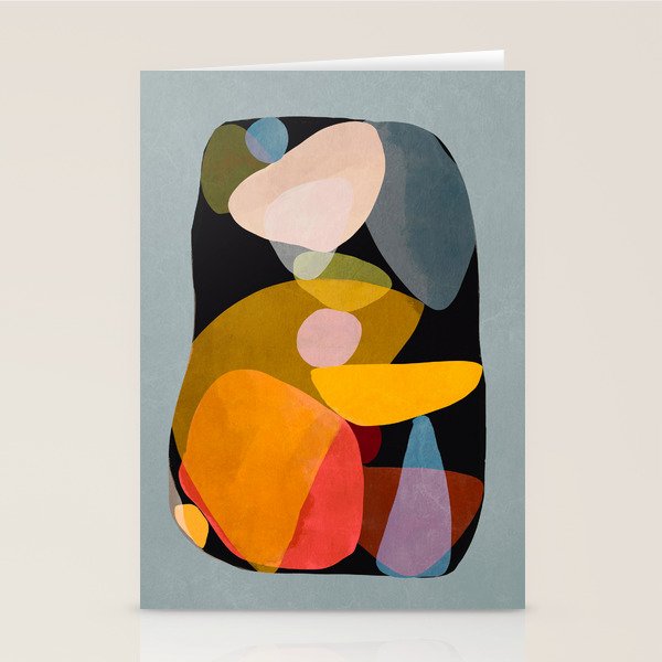 Modern Abstract Art 63 Stationery Card Gallery Image 2