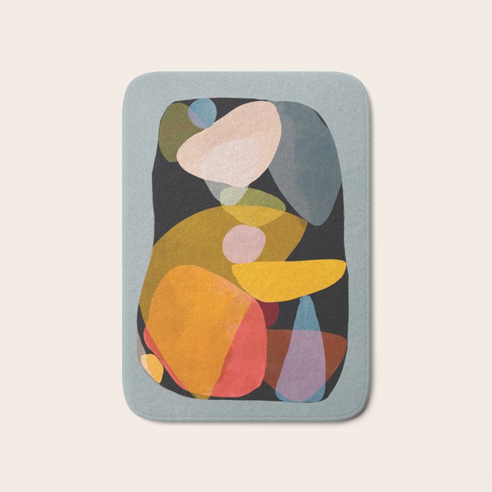 Modern Abstract Art 63 Bath Mat Gallery Image 1