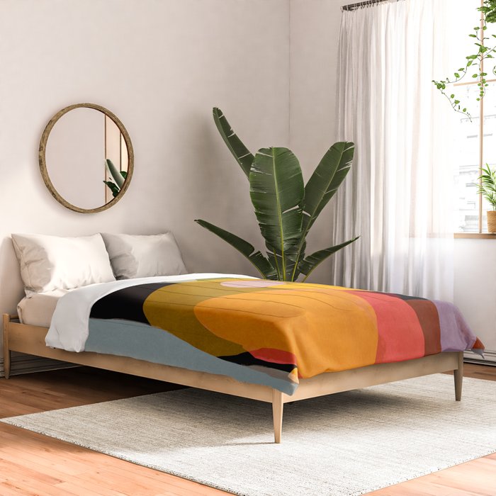 Modern Abstract Art 63 Comforter Gallery Image 2