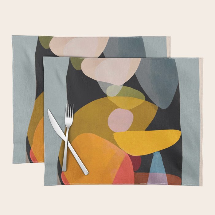 Modern Abstract Art 63 Placemat Gallery Image 1