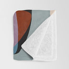 Modern Abstract Art 63 Throw Blanket Gallery Image 3