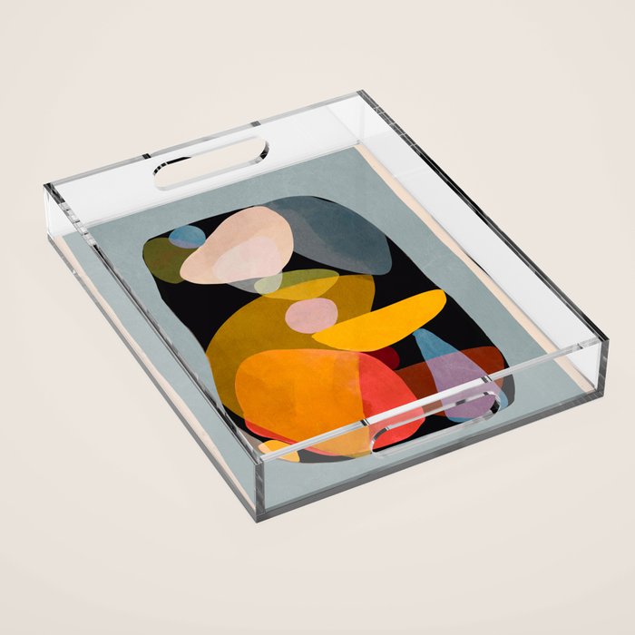 Modern Abstract Art 63 Acrylic Tray Gallery Image 1