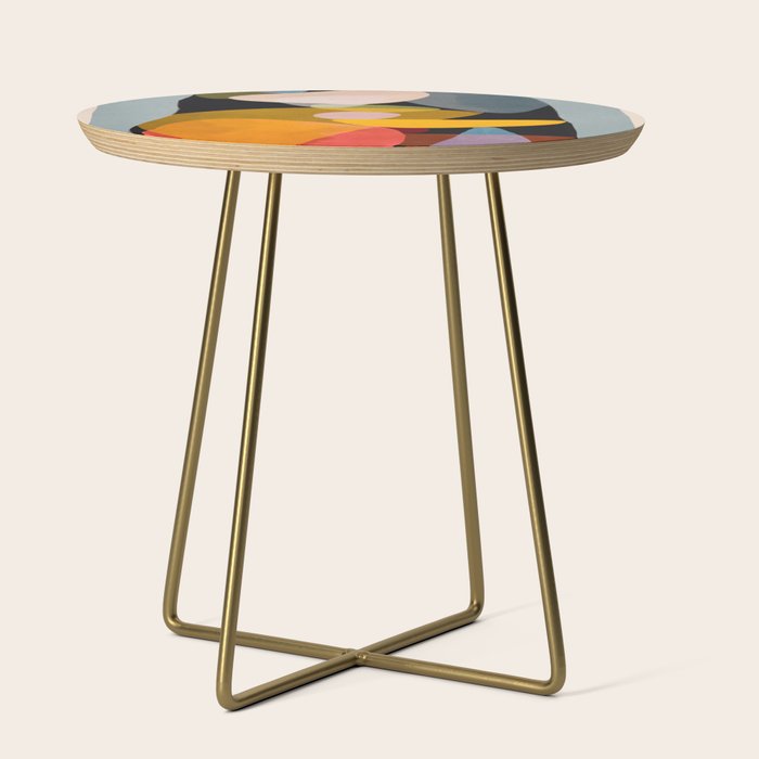 Modern Abstract Art 63 Side Table Gallery Image 1