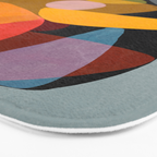 Modern Abstract Art 63 Bath Mat Gallery Image 3