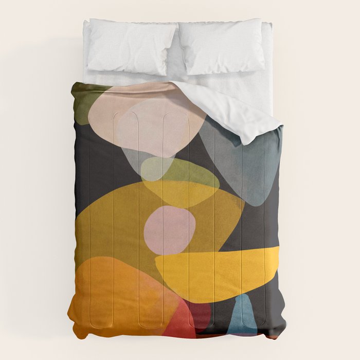Modern Abstract Art 63 Comforter Gallery Image 1