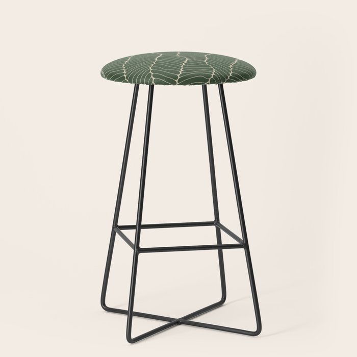 Organic Nature Green Stool Gallery Image 1