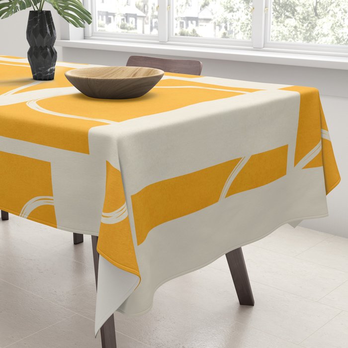 Abstract Pathways 2 Tablecloth Gallery Image 3