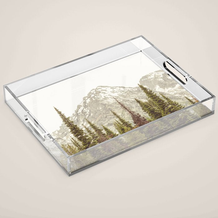 Grand Teton National Park Adventure II - Wanderlust Mountains Acrylic Tray Gallery Image 1