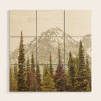 Grand Teton National Park Adventure II - Wanderlust Mountains Wood Wall Art Gallery Image 1