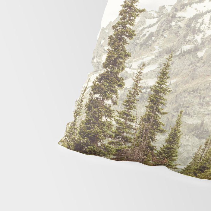 Grand Teton National Park Adventure II - Wanderlust Mountains Pillow Sham Gallery Image 4