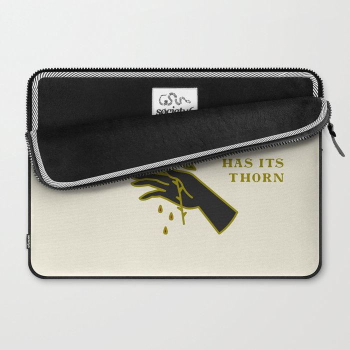 Every Rose Has Its Thorn Laptop Sleeve Gallery Image 2