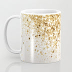 Sparkling Gold Glitter Glam #2 (Faux Glitter) #shiny #decor #art #society6 Coffee Mug Gallery Image 3