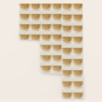 Sparkling Gold Glitter Glam #2 (Faux Glitter) #shiny #decor #art #society6 Wallpaper Gallery Image 3