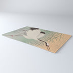 Two cranes in the lake - Japanese vintage woodblock print Rug Gallery Image 3