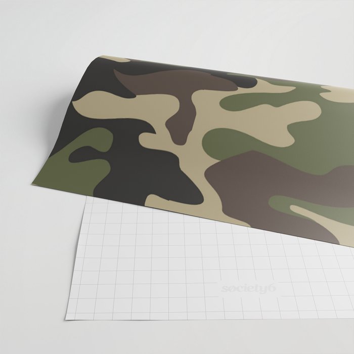 Military camouflage Wrapping Paper Gallery Image 2
