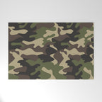 Military camouflage Welcome Mat Gallery Image 1