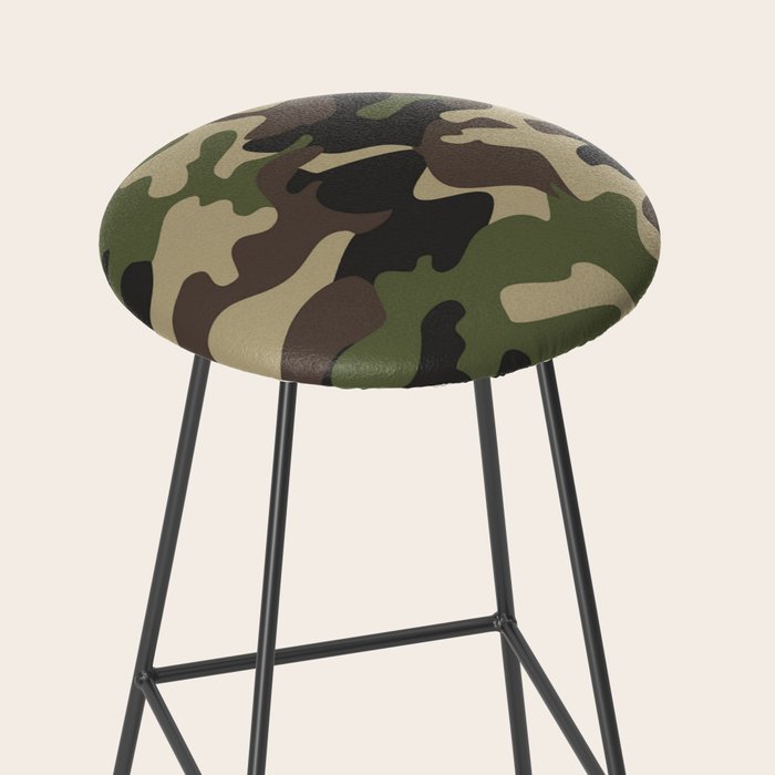Military camouflage Stool Gallery Image 2