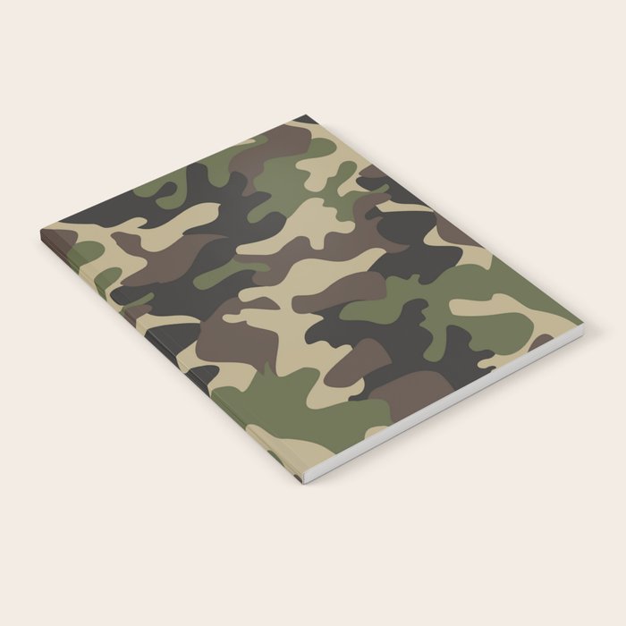 Military camouflage Notebook Gallery Image 2