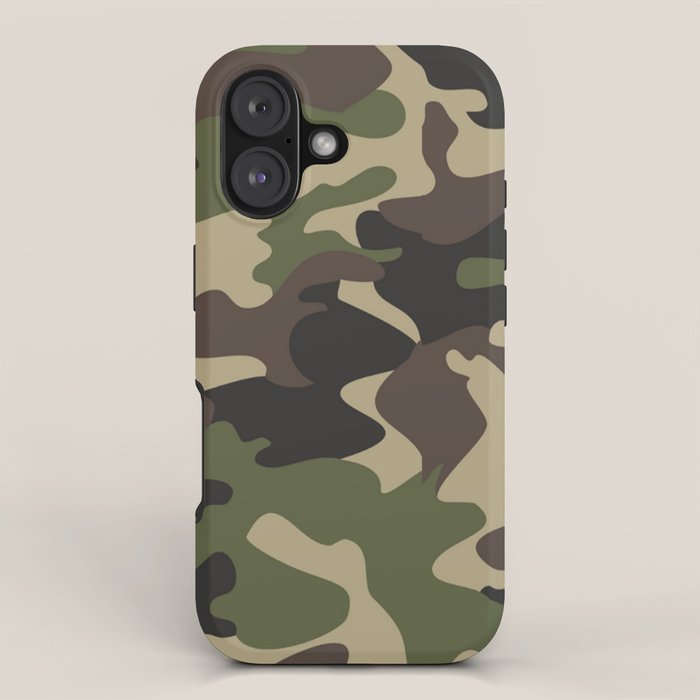 Military camouflage iPhone Case Gallery Image 1
