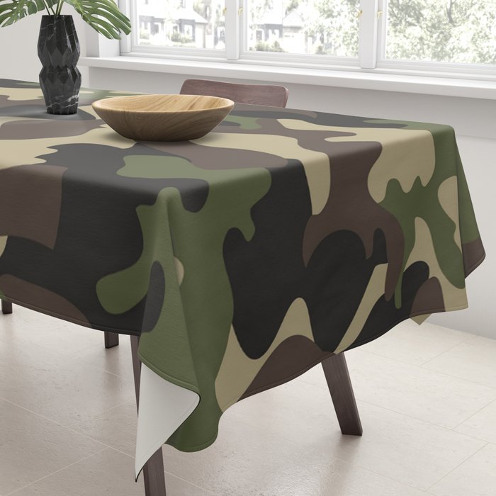 Military camouflage Tablecloth Gallery Image 3