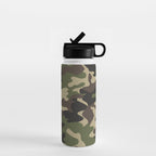 Military camouflage Water Bottle Gallery Image 1