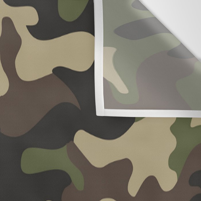 Military camouflage Wall Tapestry Gallery Image 3