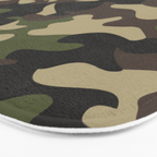 Military camouflage Bath Mat Gallery Image 3