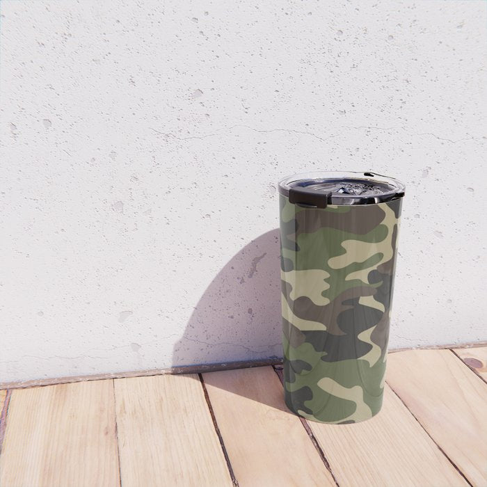 Military camouflage Travel Mug Gallery Image 4