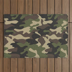 Military camouflage Outdoor Rug Gallery Image 1