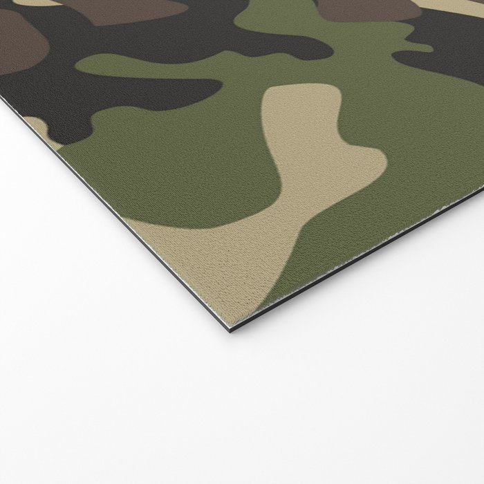 Military camouflage Welcome Mat Gallery Image 2