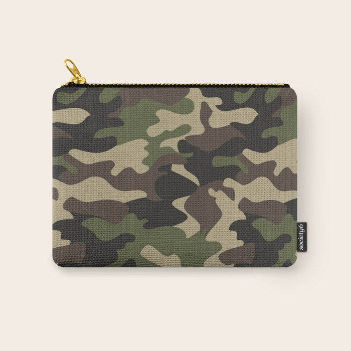 Military camouflage Carry All Pouch Gallery Image 1